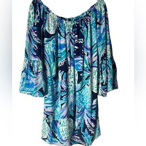 Lilly Pulitzer Off Shoulder Dress